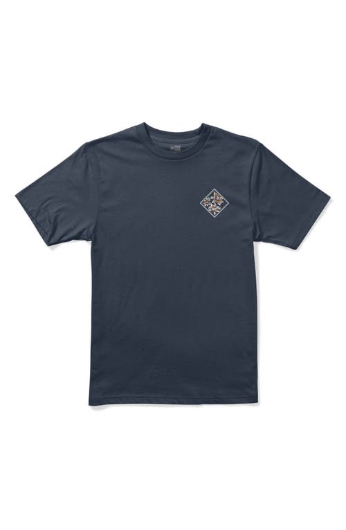 Salty Crew Kids' Tippet Fill Cotton Graphic T-shirt In Blue