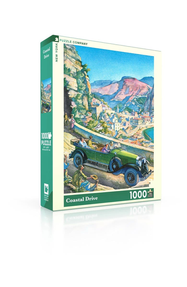 NEW YORK PUZZLE COMPANY Coastal Drive 1000 Piece Puzzle, Alternate, color, NO COLOR