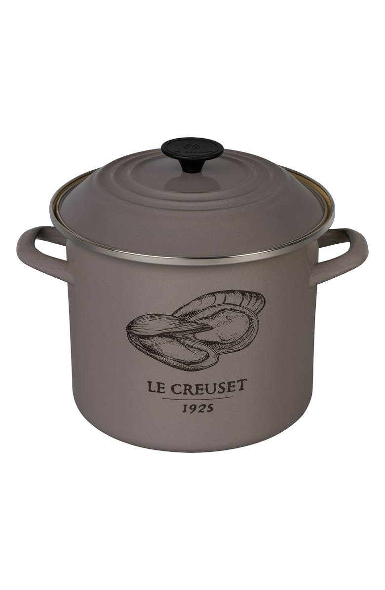 Le Creuset Mussel 8-Quart Stockpot, Main, color,