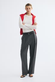 H&M Dress Pants With Belt