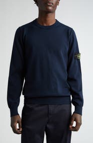 Stone Island Maglia Cotton Crewneck Sweater