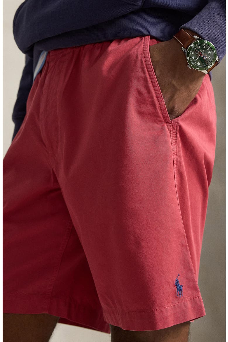 Prepster Cotton Twill Chino Shorts, Alternate, color, NANTUCKET RED