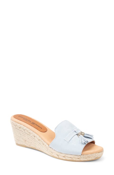 Capri Tassel Espadrille Wedge Sandal (Women)