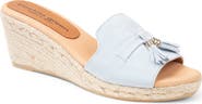 patricia green Capri Tassel Espadrille Wedge Sandal