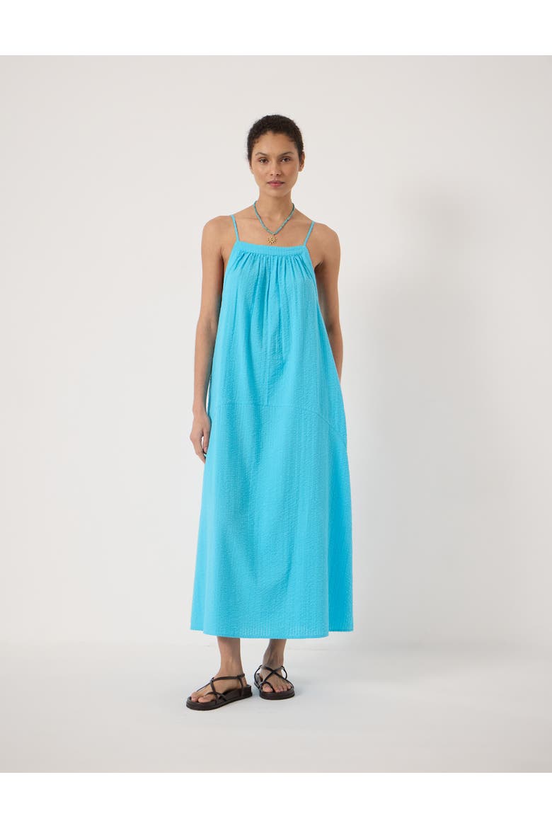 turquoise beach dress Turquoise Blue Kimono Slit Dress, Sexy Double Slit Long Dress, Vacation Outfit, Resort Wear, Long Bohemian Kaftan Beach Dress,