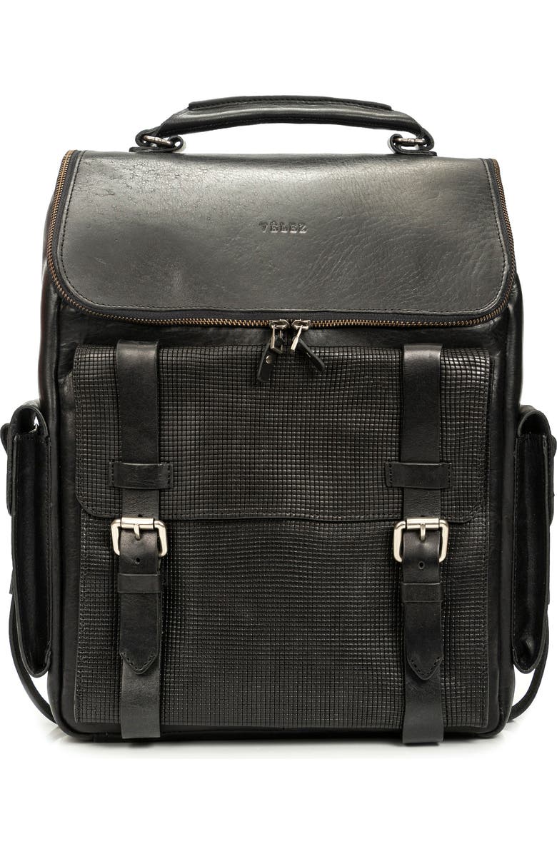 Velez Men New Archaeology Backpack in Vintage Leather, Main, color,