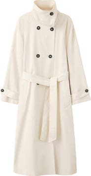 MANGO Double Breasted Trench Coat