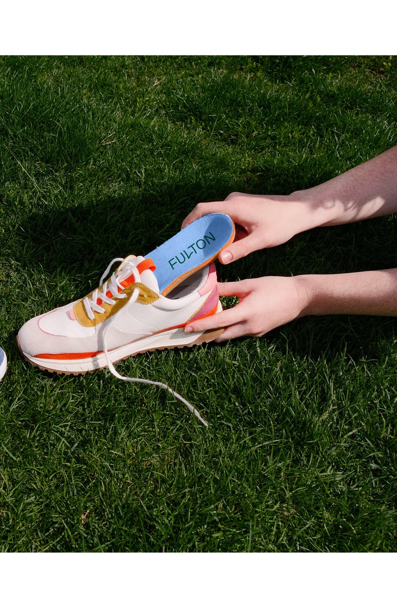 FULTON Athletic Insole, Alternate, color, Blue