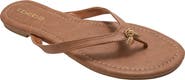 bebe Charm Thong Sandal