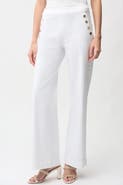 Joseph Ribkoff Wide Leg Pull-On Jeans