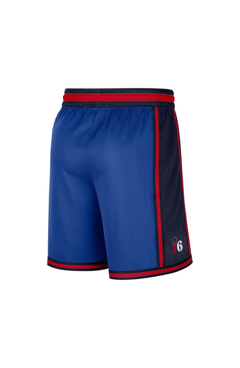 Nike Men's Nike Royal Philadelphia 76ers Pre-Game Performance Shorts, Alternate, color, Royal