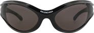Balenciaga 77mm Shield Sunglasses