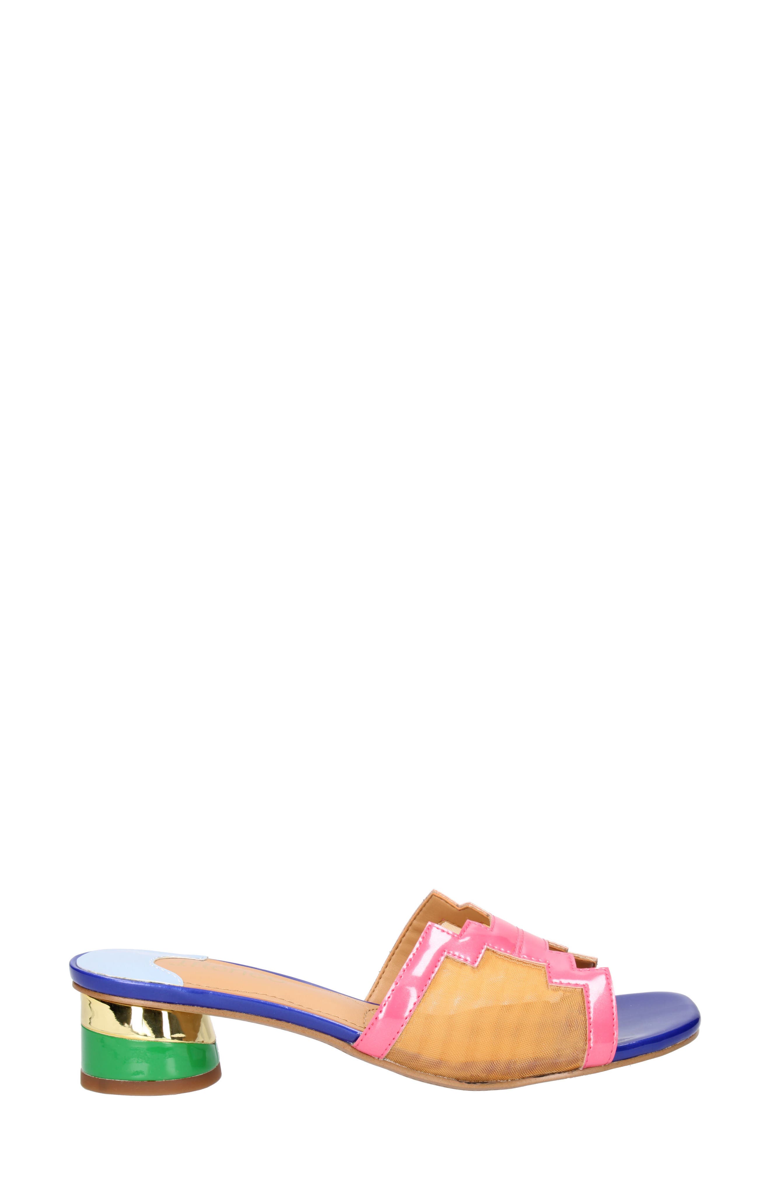 J. Reneé Amorra Sandal, Alternate, color, Pink/ Orange/ Blue