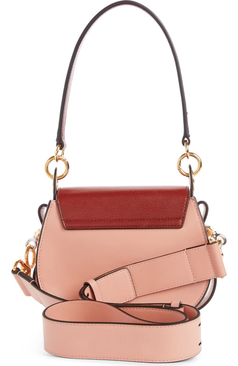Chloé Small Tess Colorblock Leather Shoulder Bag, Alternate, color,