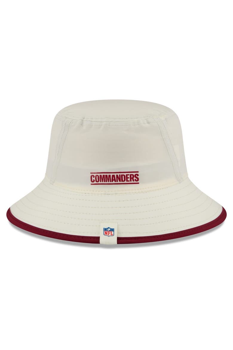 Men's New Era  Cream Washington Commanders 2026 NFL Training Camp Sport Bucket Hat, Alternate, color, Cream