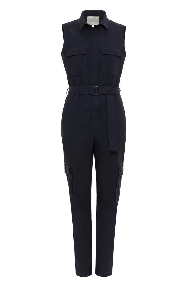 Anatomie Lola Sleeveless Belted Utility Jumpsuit, Alternate, color,