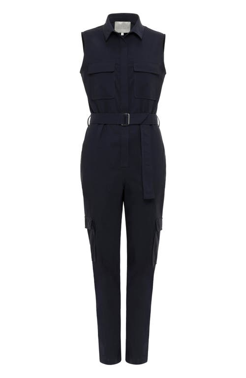 Anatomie Lola Sleeveless Belted Utility Jumpsuit