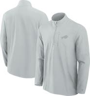 Fanatics Signature Men's Fanatics Signature Gray Buffalo Bills Front Office Woven Quarter-Zip Jacket