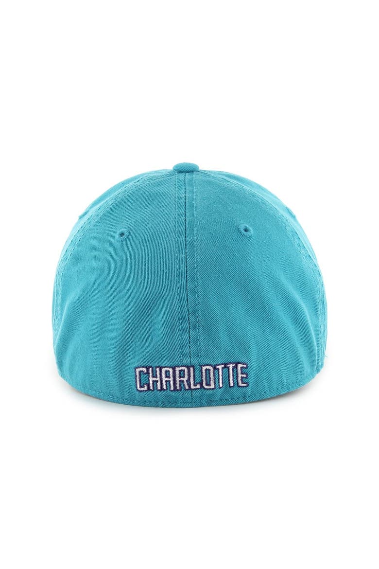 Men's '47 Teal Charlotte Hornets  Classic Franchise Fitted Hat, Alternate, color, Teal
