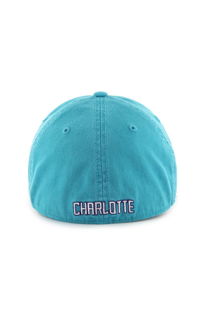 '47 Men's '47 Teal Charlotte Hornets Classic Franchise Fitted Hat, Alternate, color, Teal