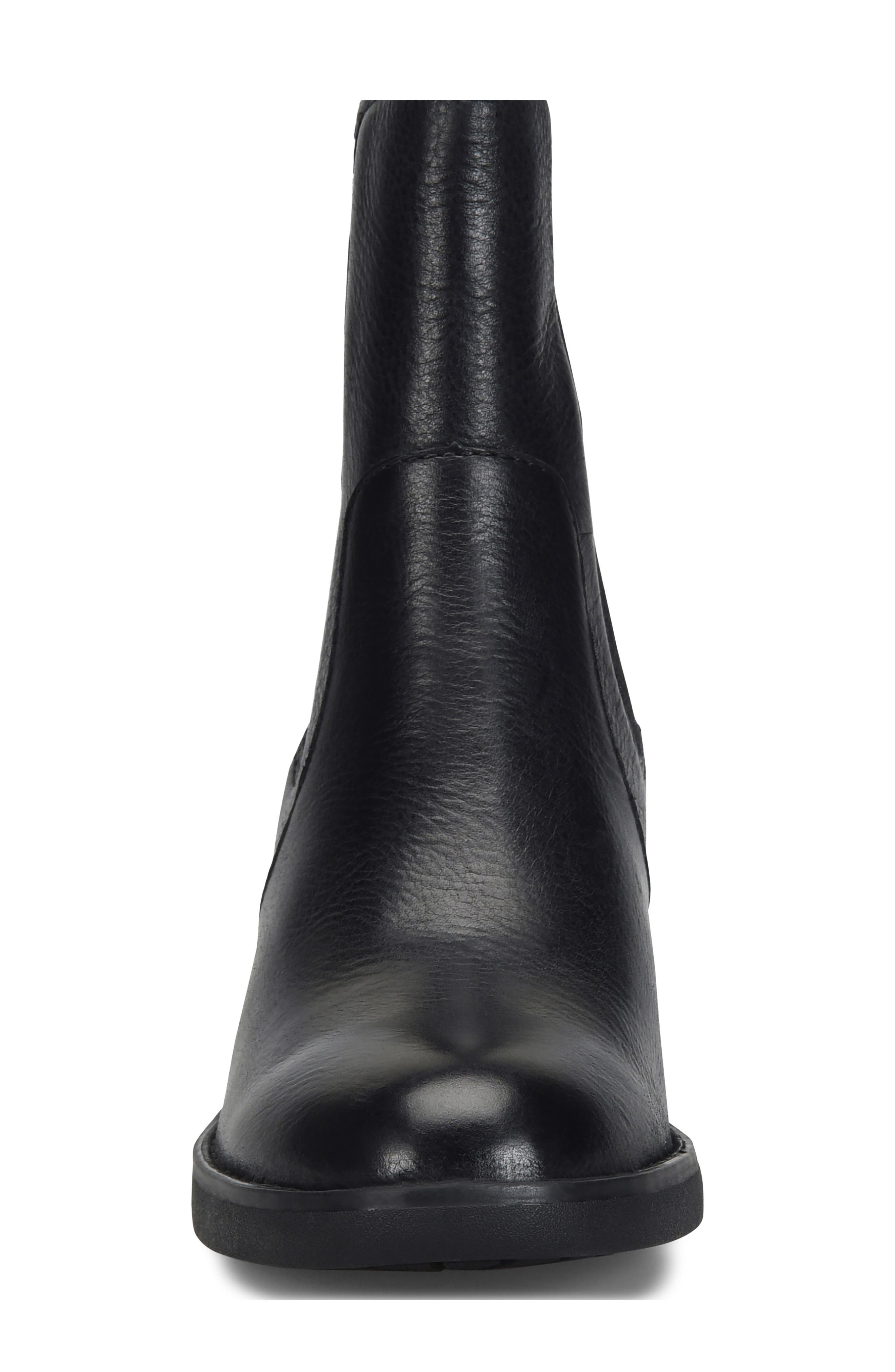 Vivia Bootie, Alternate, color, BLACK LEATHER