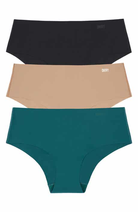 DKNY Litewear Cut Anywhere Assorted 3-Pack Hipster Briefs
