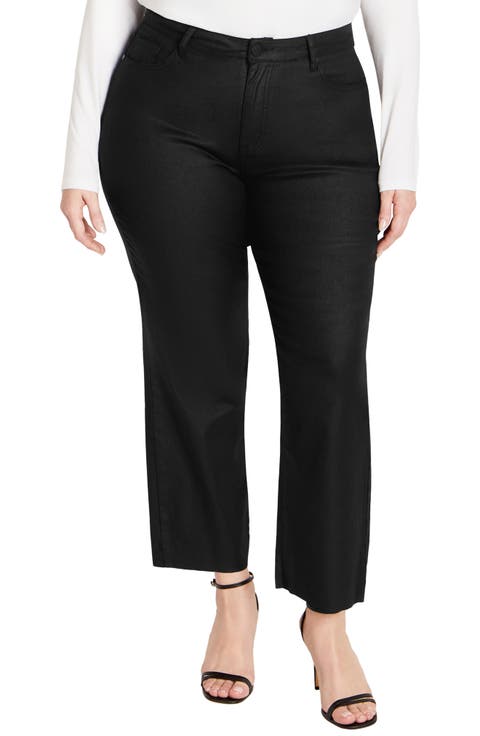 Harley Fit High Waist Coated Jean (Plus)