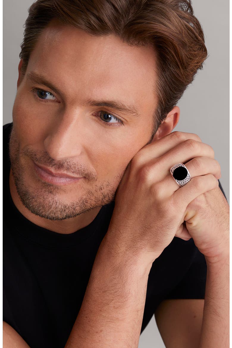 Men's Anthem Onyx Ring, Alternate, color, ONYX