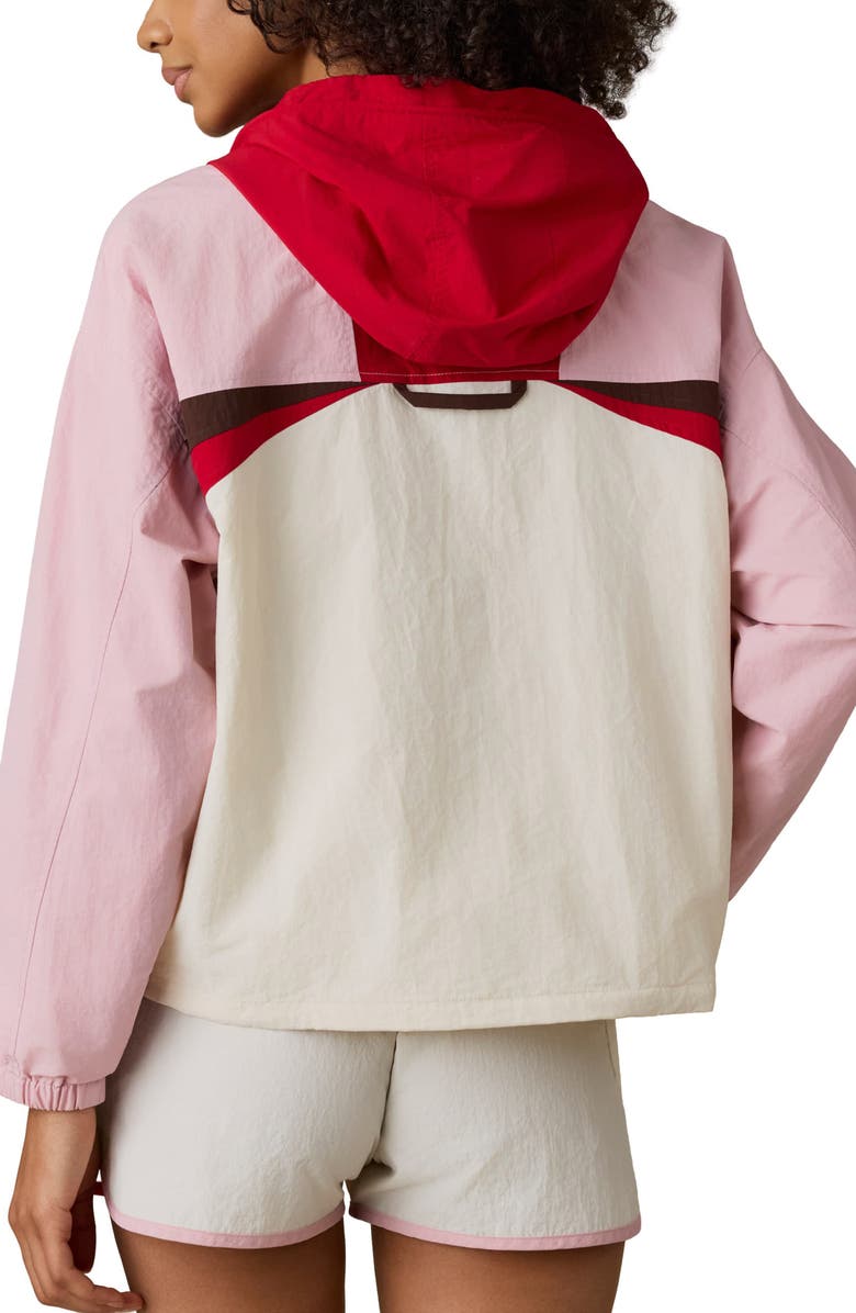 Faherty Shorelite Active Windbreaker Jacket, Alternate, color, Rose Canyon