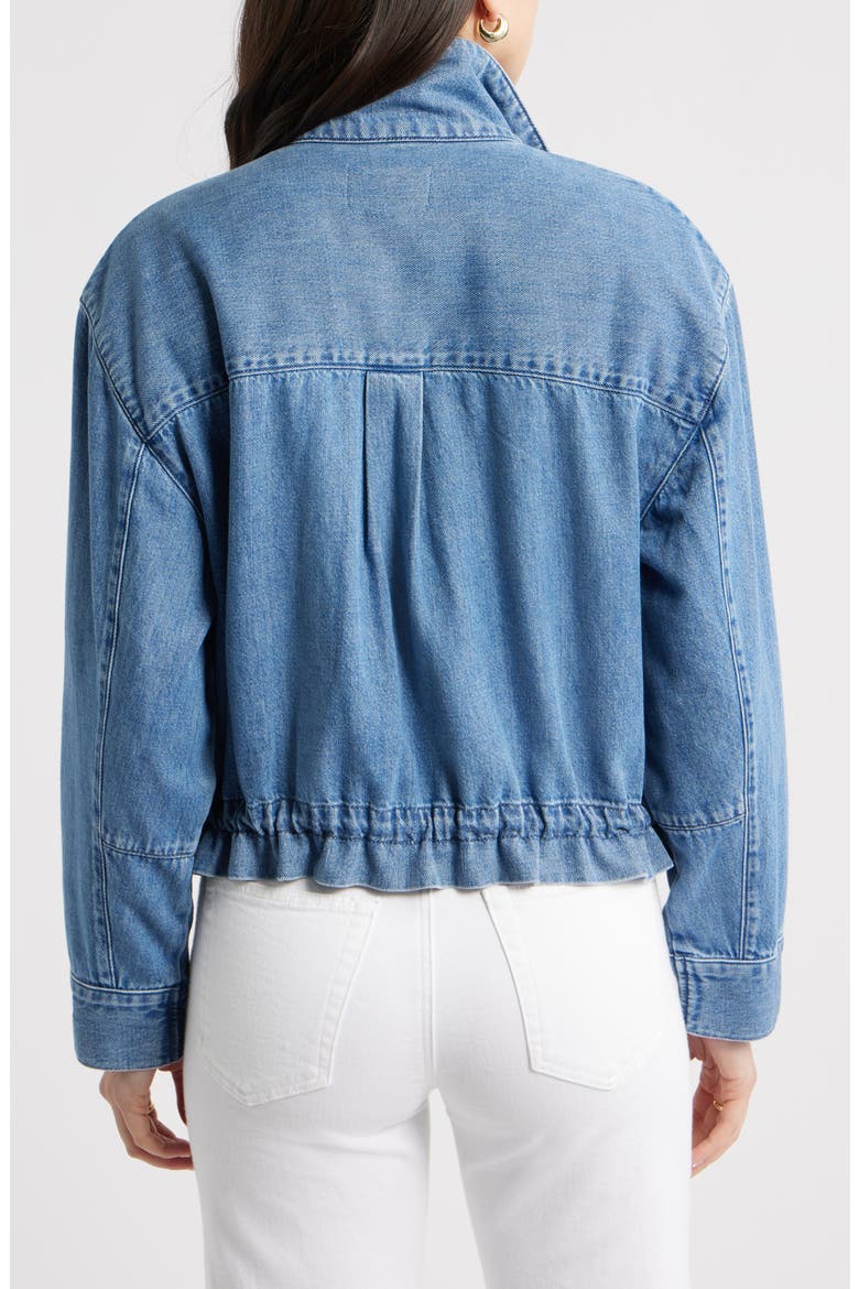 Denim Utility Jacket, Alternate, color, MEDIUM WASH