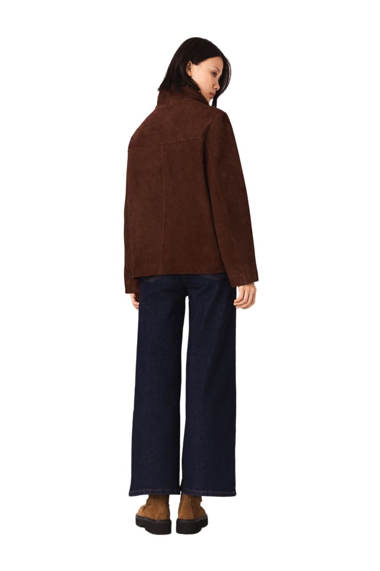 Wide jeans with patch pockets, Alternate, color, Navy