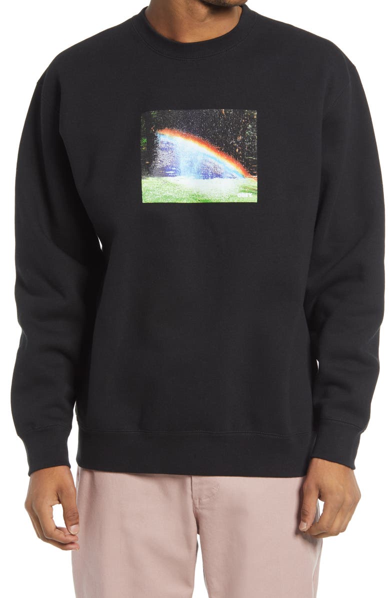 Obey Men's Rainbow Graphic Sweatshirt, Main, color,