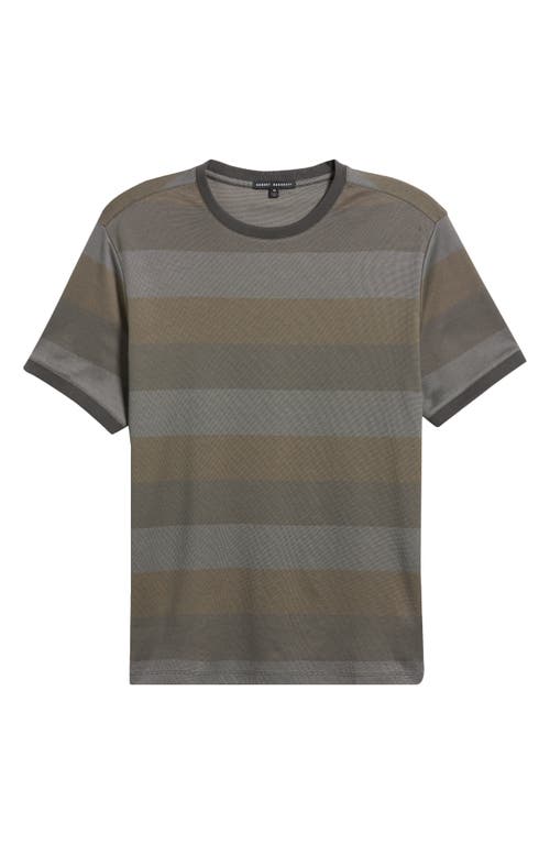 Robert Barakett Morning Lake Short Sleeve Crewneck T-shirt In Gray