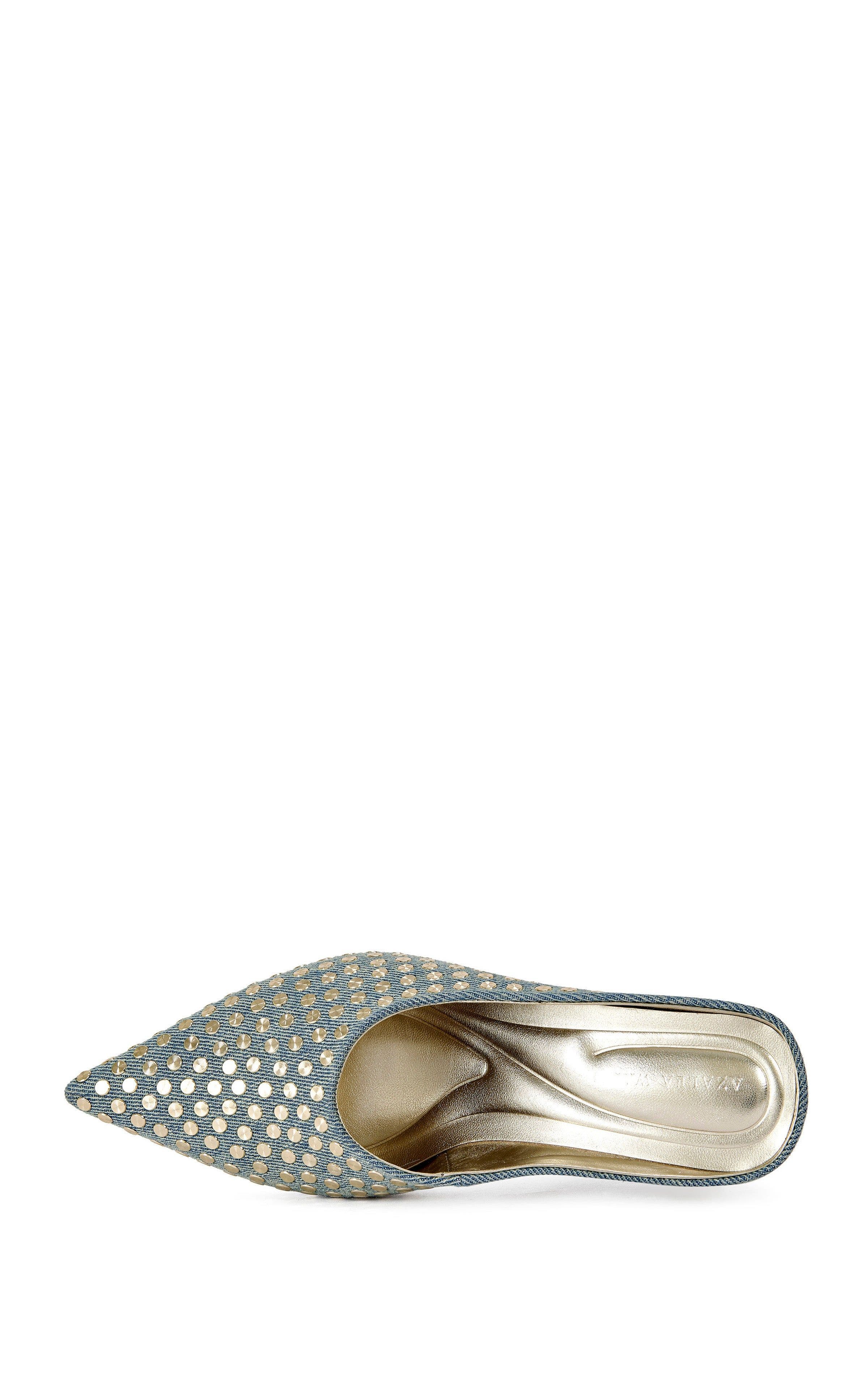 Neiza Wedge Pump, Alternate, color, DENIM