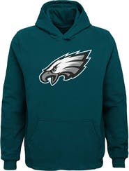 Outerstuff Youth Green Philadelphia Eagles Team Logo Pullover Hoodie