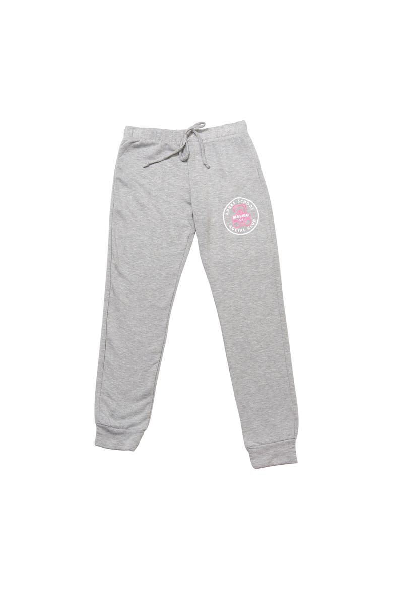 Sweatpants with screen - Big kid, Alternate, color, Heather Gray Teddy