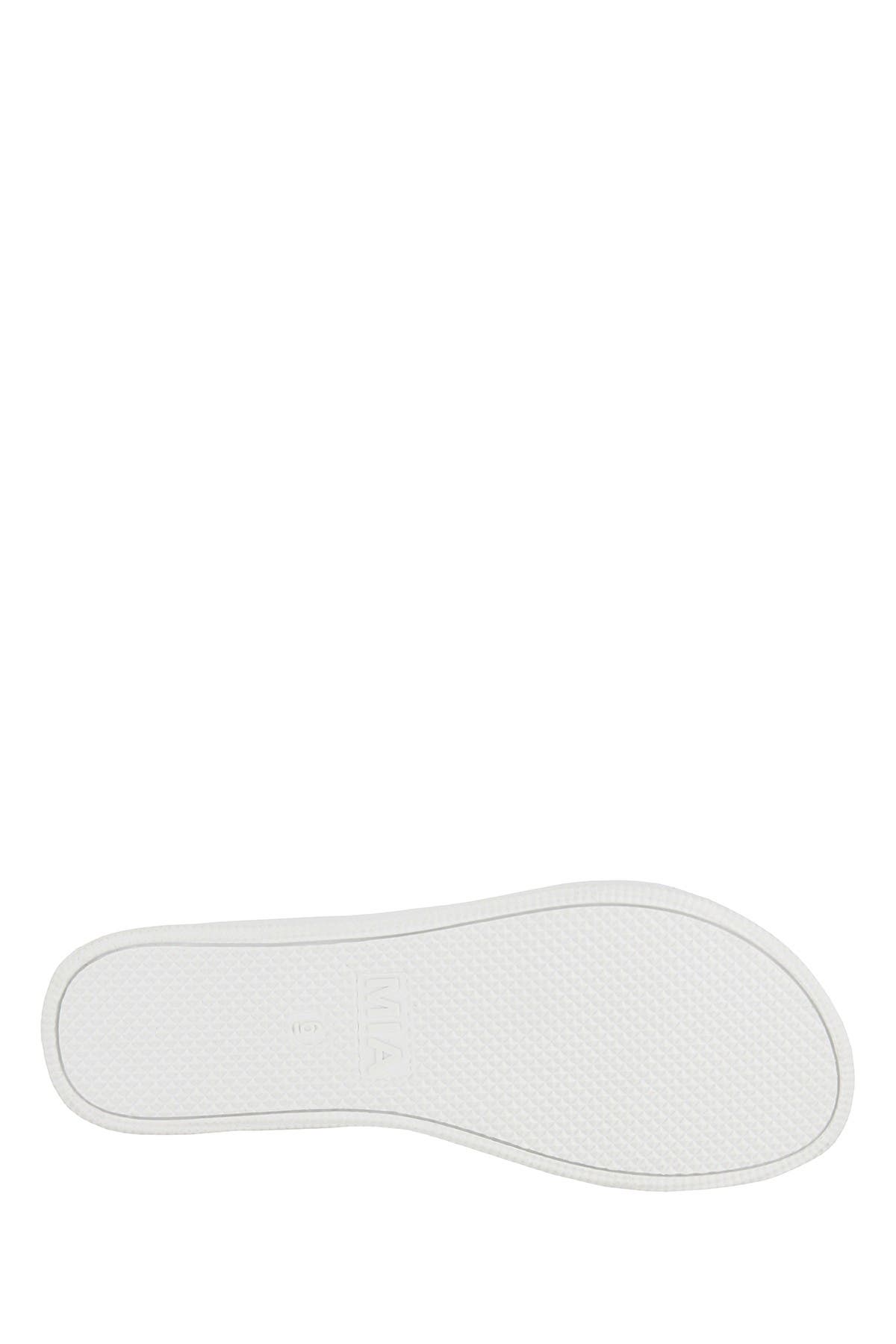 MIA Ellen Platform Sandal, Alternate, color, White