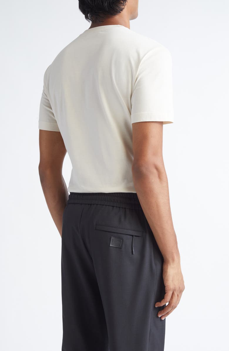 Dolce&Gabbana Logo Graphic T-Shirt, Alternate, color, A4567 Panna