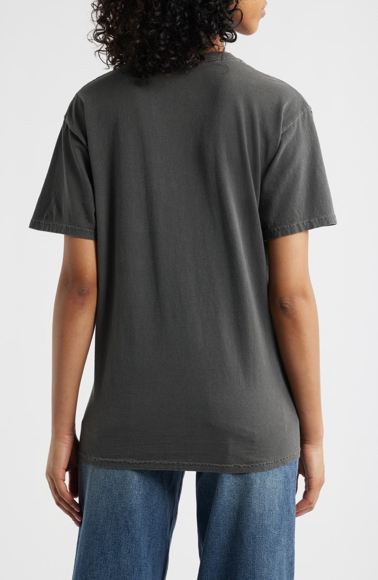 Junk Food Beatles First US Tour Cotton Graphic T-Shirt, Alternate, color, Vintage Black