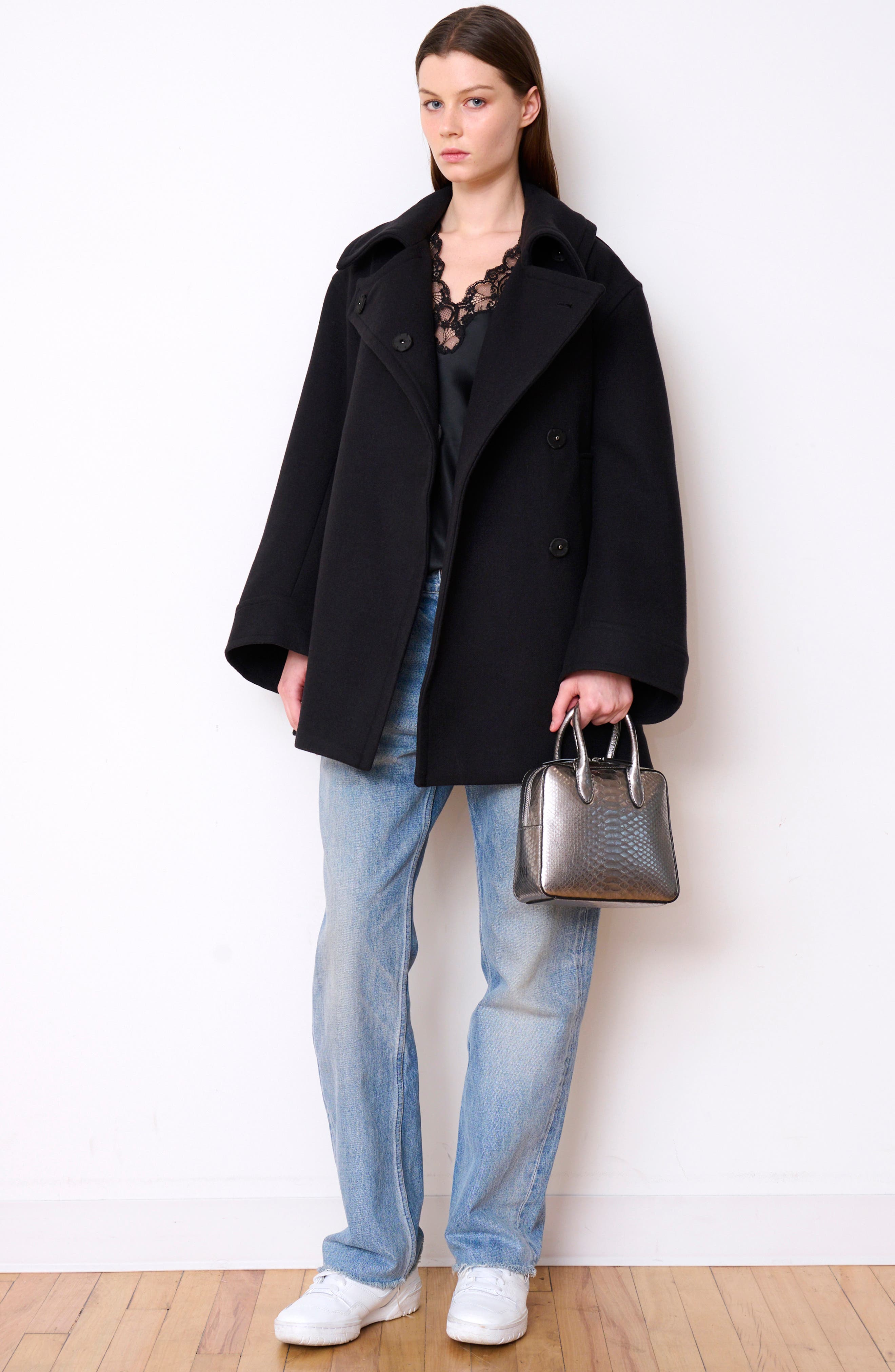 The Flight Crossbody Bag, Alternate, color, SILVER METALLIC