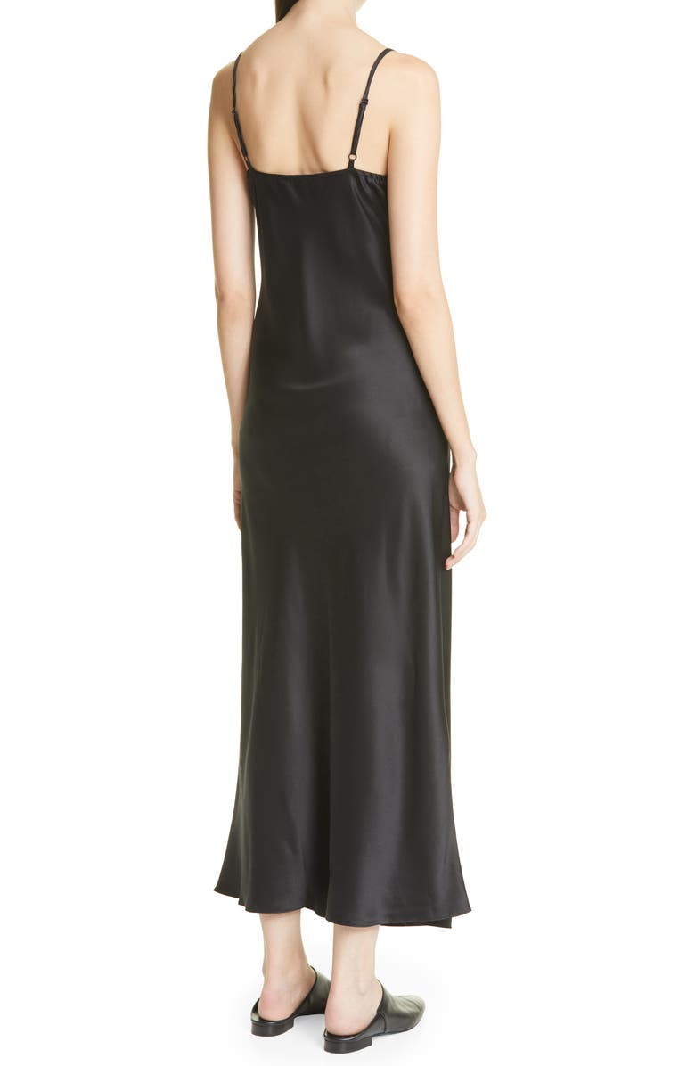 CO Lace Trim Silk Slipdress, Alternate, color, 