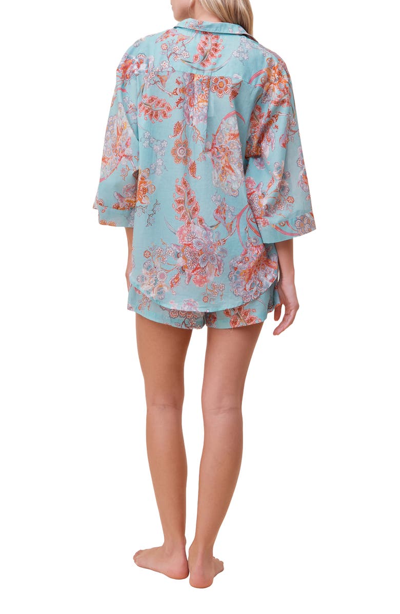 Papinelle Coco Cotton & Silk Short Pajamas, Alternate, color, 