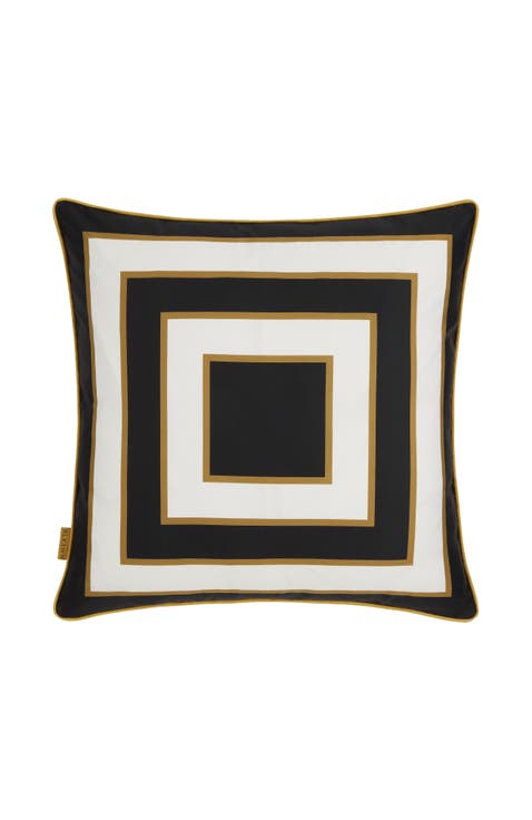 Swn  Monogram Reversible Euro Sham
