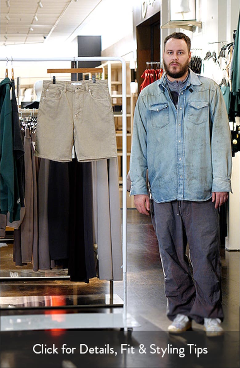 Denim Bermuda Shorts, sales video thumbnail