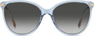 Stuart Weitzman 58mm Gradient Butterfly Sunglasses