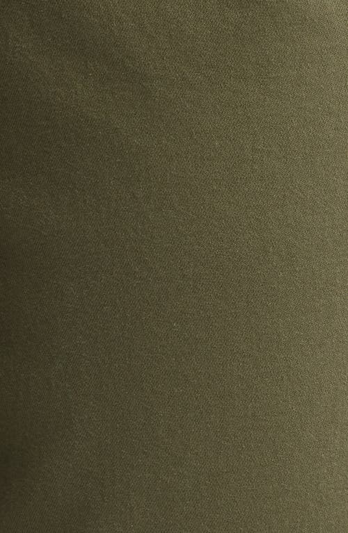 Wit & Wisdom High Waist Straight Leg Stretch Twill Pants In Lily Pad
