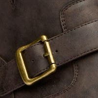 V.GAN LONDON Arug Biker Boots, Alternate, color, Brown