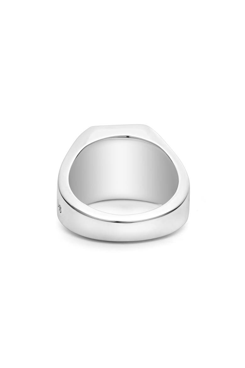Men's Anthem Caviar Signet Ring, Alternate, color, TWO-TONE