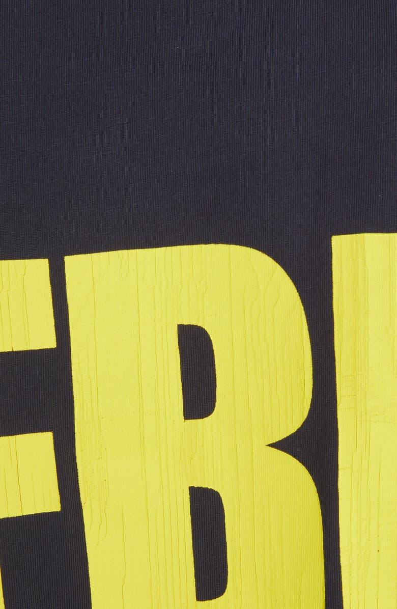 Balenciaga FBI Graphic Cotton Tee, Alternate, color,