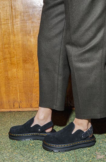 Zebzag Slingback Clog